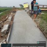 Pelaksanaan Rehabilitasi Jembatan Desa